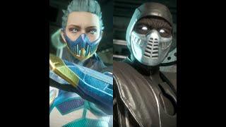 Mortal Kombat 11 - MK11 - Frost (Spawn of Sektor) vs Noob Saibot (The Black Mask)