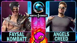 MK1 Faysal Kombatt (HAVIK) VS Angels Creed (JOHNNY CAGE)Mortal Kombat 14K 60ᶠᵖˢ