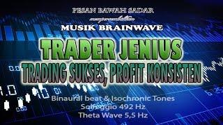 Trader Jenius, Trading Sukses, Profit Konsisten | 492 Hz | Theta Wave | Binaural + Iso