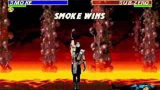 Mortal Kombat 3 Ultimate as Classic Smoke