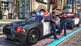 Patroling Los Santos as a COP in GTA 5 RP