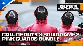 Call of Duty: Black Ops 6 & Warzone - Squid Game 2: Pink Guards Bundle | PS5 & PS4 Games