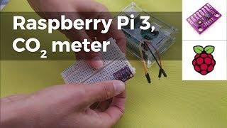 Raspberry CO2 (eCO2) meter (CJMCU-8118, CCS811, Raspberry Pi, Python)