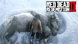 Охота на ЛЕГЕНДАРНОГО БИЗОНА - RED DEAD REDEMPTION Прохождение #13