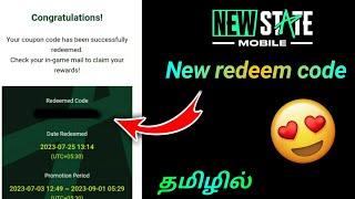  New state redeem code | new state mobile redeem code | new state mobile tamil | pubg gaming niru