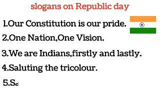 Slogans on Republic day || 10 slogans on Republic day