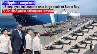 The Philippines was surprised by the massive US helicopter deployment to Subic Bay