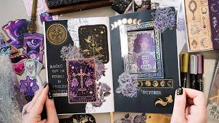 Plan With Me: October 2023 Witchy Bullet Journal Theme Set Up