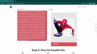 Easily convert a base64 image to a PNG file