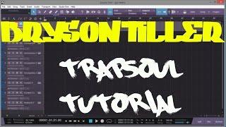 Bryson Tiller Trapsoul Beat Session | Presonus Studio One | No Audio Instruction