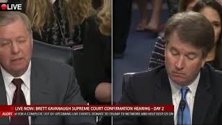 Senator Lindsey Graham Questions Brett Kavanaugh Military Law vs Criminal Law