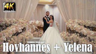 Hovhannes + Yelena's Wedding 4K UHD Highlights at Palladio hall st Peter Church and Museum of Histor