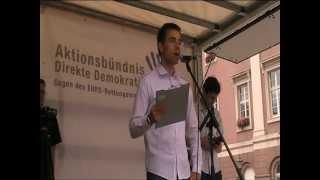 Marcus Anton - Demo für Direkte Demokratie 16.06.2012