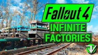 FALLOUT 4: Build INFINITE FACTORIES with Manufacturing Extended! (Best Contraptions DLC Mod!)