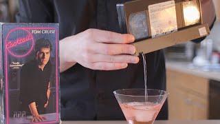 Drinking Cocktail on VHS