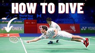 How To Dive In Badminton - A Complete Step-By-Step Tutorial!