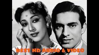 TALAT MAHMOOD~(2 Gems) EK GAON KI KAHANI(1957)~(JHOOME RE(2~RAAT NE KYA KYA KHAWB-[BEST AUDIO-2 VERS