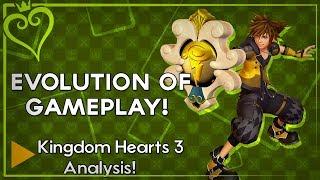 Kingdom Hearts 3 All Trailer Analysis - Evolution of the Combat