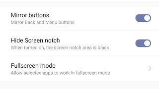 Pocophone f1 how to hide screen notch