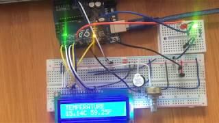 How to interface LM35 temperature sensor with Arduino and LCD