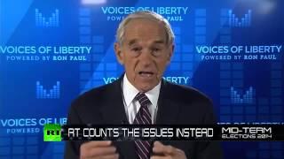 2 parties 1 philosophy Ron Paul says no true democracy in US