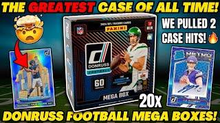 *OPENING A $1,300+ CASE OF FOOTBALL CARDS! 2024 DONRUSS MEGA BOXES! (WE PULLED 2 DOWNTOWNS)