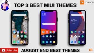 TOP 3 BEST MIUI THEMES OF THE MONTH | LIGHT BATTERY SAVER THEMES EVER | SUNDAY SPECIAL THEMES