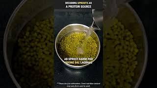 Decoding Sprouts As A Protein Source | #shorts 201