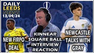 Newcastle Harry Gray Interest | Kinnear Speaks to The Square  Ball | Firpo New Deal