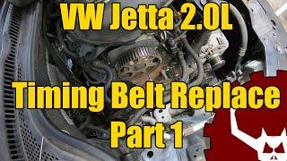 Timing Belt Part One 2014 VW Jetta 2.0L Long Form