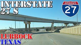 I-27 South - Lubbock - Texas - 4K Highway Drive