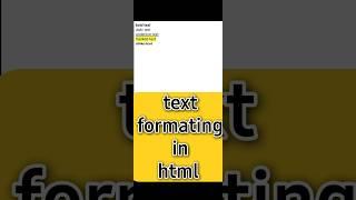 how to bold and underline your text in html #css #devloper #html #javascript #trending #viral #short