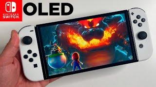 Super Mario 3D World + Bowser’s Fury OLED Nintendo Switch Gameplay