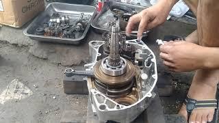 how to install transmission Kawasaki barako