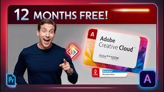 Get 12 Months of Adobe Creative Cloud COMPLETELY FREE Right Now