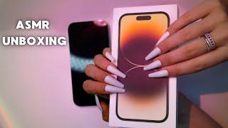 ASMR UNBOXING iPhone 14 Pro 256 | Taaanto tapping!