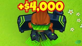 So Benjamin Can Make $4,000 Per Round Now... (Bloons TD Battles 2)