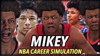 MIKEY WILLIAMS NBA CAREER SIMULATION | THE GREATEST PLAYER OF ALL TIME... OR BIGGEST BUST? NBA 2K20