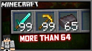 How To Get More Than 64 ITEMS One Slot (1.15/1.16) [Vanilla Minecraft JAVA Command] Illegal Stacking