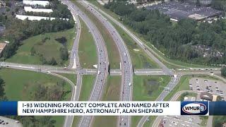 I-93 widening project complete, named for NH astronaut Alan Shepard