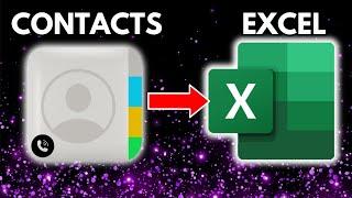 How to Export Phone Contacts to Microsoft Excel [UPDATED 2024]