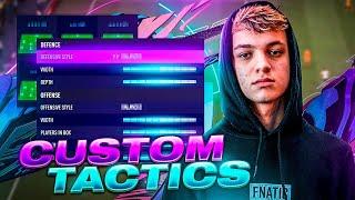 ATTACKING CUSTOM TACTICS WITH INSTRUCTIONS *BEST FORMATIONS* #FIFA21 ULTIMATE TEAM