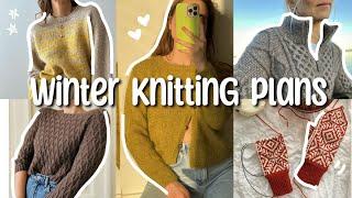 My Winter Knitting Plans! Cozy Cast-Ons for the Season️