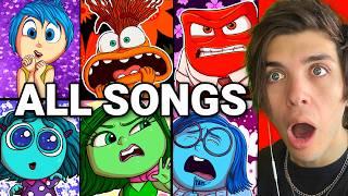 Inside Out 2 Sings A Song! (All Inside Out 2 Songs And Animated Music Videos!)