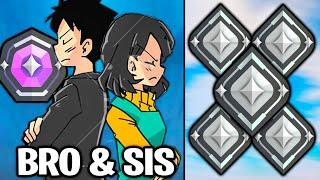 Brother & Sister Duo VS 5 Silvers! - Sibling Synergy