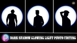 Dark Shadow | Glowing light | Photo Editing | picsart | @ajayedits..