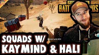 Some PUBG Miramar Squads ft. Kaymind & Halifax - chocoTaco Forgot to Record, Sorry for Bad Quality