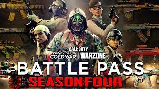 Black Ops Cold War: Everything In The Season 4 Battle Pass! (Warzone Battle Pass)