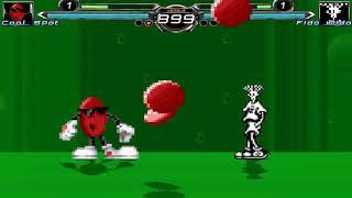 NICK54222 MUGEN: Cool Spot VS Fido Dido