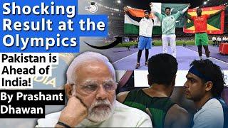 Shocking Result at the Olympics | Pakistan Wins Gold | India is Behind Pakistan in Medal Tally